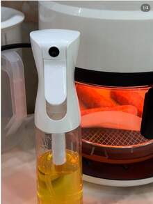 1 pezzo Dispenser di olio d'oliva 2 in 1 - Bottiglia per olio d'oliva da 200ml/300ml/500ml con spruzzatore - Per cucinare, cucina del ristorante, insalata, barbecue, grigliata all'aperto, accessori per la cucina, adatto per varie riunioni ed eventi, preparazione di alimenti, negozi di spuntino, negozi, ristoranti, pensioni, vacanze, barbecue in spiaggia, regalo per famiglia, amici, coppie e madri - Multicolore - Visualizzare 5