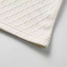 Conjunto deportivo casual para hombre, top de media cremallera de unicolor y pantalones cortos hasta la rodilla, para verano - Blanco - Ver 6