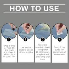 Windshield Crack Repair Fluid Kit Quick Fix Car Window Windscreen Scratch Repair Resin Glass Curing Glue Car Accessories - Windshield Crack Repair Fluid Kit - View 6