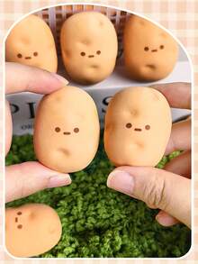 High-Quality Fun Erasers, Quirky Potato Brothers Erasers, Clean Erasers Suitable For Students, Erases Cleanly - A - View 4