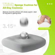 Ergonomic Office Chair Mesh Desk Chair With Lumbar Support And Headrest, High Back Computer Chair With Armrest And Tilt Lock, Home Office Desk Chairs For Men Women - 灰色 - 查看 4