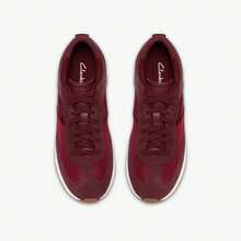 Clarks Cloford Lo - Red - View 3