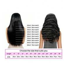 8pcs Seamless Clip-In Human Hair Extensions, Brazilian Lace, Double Weft, 20 Inches, 4/27 Chocolate Brown To Caramel Blonde Ombre - S4/27 - View 10