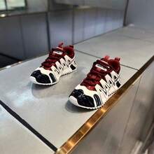 Giày thể thao nam casual thời trang mới năm 2026, thiết kế sang trọng nhẹ nhàng, kiểu dáng slip-on đa năng, chống thấm nước và chống trơn trượt. - Đỏ và trắng - Xem 4