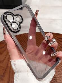 Ốp điện thoại: Ốp bảo vệ TPU trong suốt cao cấp, tương thích với iPhone 17/17 Pro/17 Air/17 Pro Max, chống sốc và bảo vệ ống kính. - trắng - Xem 6