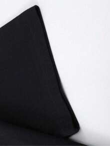 Disney Authorized! 1pc New Mickey Mouse And Pluto Double-Sided Pattern Men's Cotton T-Shirt, Round Neck And Short Sleeves, Fashionable To Wear On The Street. - 黑色 - 查看 4