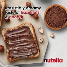Kinder Nutella - 64 mini tarros de 25gr. Crema de Avellanas y Cacao en Bote de Cristal Mini - 25g - Ver 2