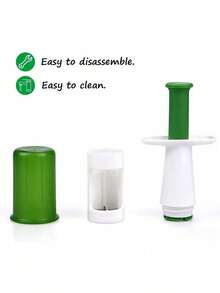 1pc Creative Grape Slicer, 1pc Manual Grape Slicer - Creative Kitchen Fruit Cutting Tool, Plastic Handheld Fruit Cutter Without Electricity - Multicolor - View 7