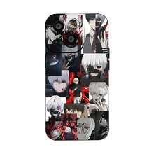 Ken Kaneki, White Hair Red Eyes, . This Stylish Boy Phone Case Is Compatible With Samsung, Apple, VIVO, OPPO, , Transsion, ,  And Honor. Made Of TPU Silicone, It Offers Shock And Drop Protection And A Superior Feel. It's An Ideal Gift For Family, Friends, And Loved Ones, And A Perfect Choice For Valentines Day And Year's Gift. - 黑色 - 查看 2
