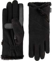 Isotoner Womens Stretch Fleece Gloves With Microluxe And Technology - Lỗ thông hơi Black Watch - Xem 7