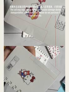 4本Hello Kitty迷你笔记本，Sanrio A7迷你笔记本，可爱迷你笔记本，饰有Melody图案，口袋大小，方便携带，适合作为圣诞节、万圣节、中国新年礼物、派对礼品。也适合学校、文具、节日礼物、返校季、情人节、计划本、口袋日记、笔记本、学生日记本等。 - 查看 11