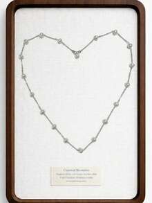 925纯银新款星空珍珠项链，简约珍珠链，优雅日常佩戴手工饰品，送给她的礼物 - 5mm滿天星 - 查看 1