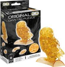¡RecomendadoBepuzzled - Rompecabezas de Vidrio 3D Original de búho, de 12 años en adelante, búho, Transparente¡Top de Temporada - Gato y gatitos - Ver 1