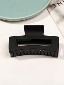 新款大号哑光方形爪夹，简约发爪发夹，优雅发夹，适用于发髻、沐浴、发型 - 彩色 - 查看 4