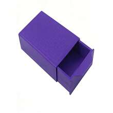 1pc Magic Box, Magic Circle Drawer Box, Magician's Surprise Appearing Box, Great For Entertaining Family And Friends, Proposal Prop, Office Stress Relief Toy - Purple - View 5