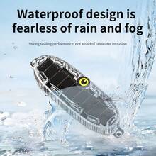 Solar Powered Flashing Warning Light, Electric Bike/Motorcycle Safety Tail Light, Anti-Rear Collision Flashing Lamp - 1PCS - View 5