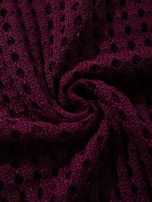 Áo polo dệt kim lưới thoáng khí nhẹ, dáng rộng, tay ngắn, chất lượng cao, thích hợp cho mùa xuân/hè. - Màu Đỏ Sâu - Xem 9