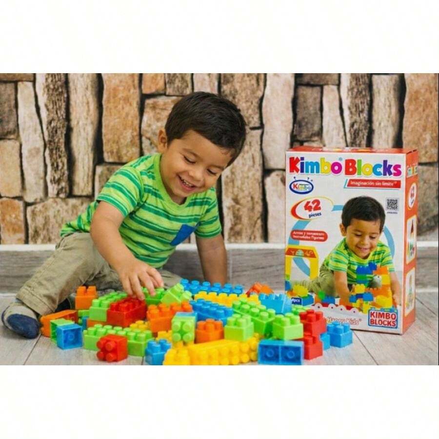 TendenciaBloques De Construcció Para Niños Juguete Didáctico InfantilCalidad premium - Multicolor - Ver 1