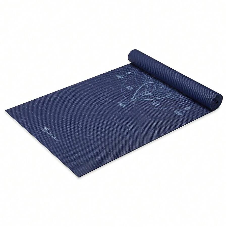 Yoga Mat - Premium 6mm Print Extra Thick Non Slip Exercise & Fitness Mat For All Types Of Yoga, Pilates & Floor Workouts (68\L X 24\W X 6mm Thick) - Xanh Thiên Thể - Xem 1