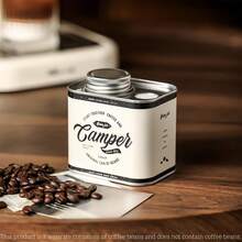 Recipiente de almacenamiento de café de alta calidad con válvula de desgasificación unidireccional - Recipiente sellado herméticamente apto para granos de café, hojas de té, productos secos, especias | Lata de metal resistente a los rayos UV para la cocina, la despensa, el campamento al aire libre - Multicolor - Ver 14
