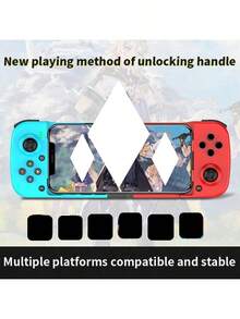 CONTROL RECARGARGABLE PARA CELULAR - Rojo - Ver 2