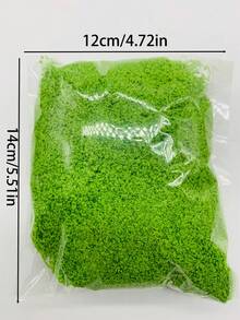 1pc Artificial Moss DIY Indoor/Outdoor Decor Simulated Moss Lawn Faux Moss Micro Landscape Layout Natural Green Moss With Realistic Texture Suitable For Glass Containers, Pots Green Moss Crafts Perfect For Garden, Balcony, Lawn Home Decor - Multicolor - View 14