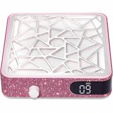 ¡RecomendadoColector de polvo de uñas, potente ventilador de aspiración, colector de polvo, máquina de succión de polvo para pulir uñas acrílicas, salón de uñas, rosa¡Top de Temporada - 1 - Ver 9