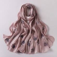 Dreamy Collection Lightweight, Breathable, Sheer Organza Hijab Shawl For Muslim Women, Modest Fashion For Spring/Summer - Multicolor - View 12