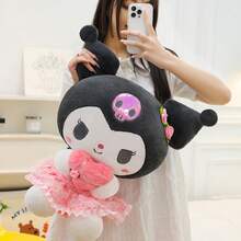 SANRIO 花朵图案毛绒娃娃，填充玩具，大型毛绒娃娃，儿童安抚娃娃，家居/汽车装饰，抱枕，沙发摆件，女孩礼物 - 彩色 - 查看 5