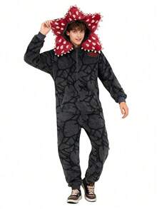 Cosplay Clothing - Coral Fleece Carnivorous Flower - View 1