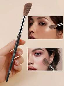 1PC Tapered Face Makeup Brush For Applying Powders And Creams Beatey Tools - Multicolor - View 1