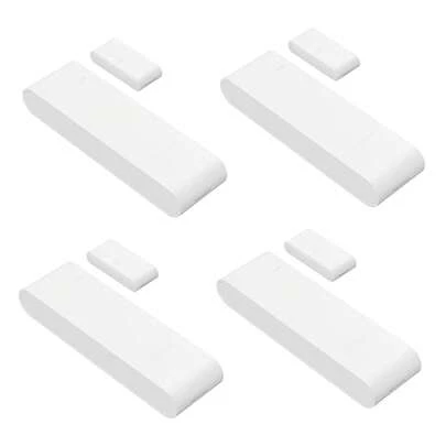  SONOFF 4er-Pack SNZB-04PR2 SenseGuard DW Gen2 Zigbee Tür-/Fenstersensor Manipulationsalarm Intelligenter Zigbee 3.0-Sensor Vielseitige Installation Stromversorgung über AAA-Batterien Lokale Szenen Intelligente Verknüpfung, Zigbee-Hub erforderlich