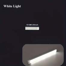 7 Pack LED Motion Sensor Light, USB Rechargeable Motion Sensor LED Lamp, Portable Sensor Cabinet Light For Kitchen, Stairs, Wardrobe - White Light - 10 cm / 3.94 Inches - View 4