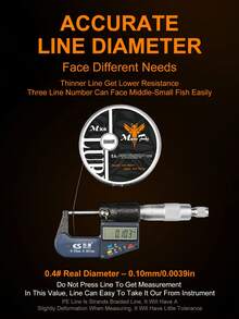 KINGDOM 1支装微型飞钓线，4股PE日本单丝钓线，100米/150米，0.2号、0.4号、0.6号，光滑耐磨，适用于淡水和海水，远投钓线 - 彩色 - 查看 7