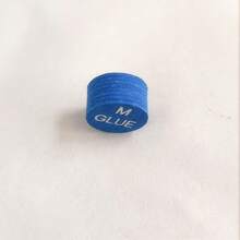 14mm mehrschichtiger Billardqueue-Spitze, Premium 8-Lagen Schweinsleder gepresst, handgefertigte Billardqueue-Spitze. Professionelle Snooker- und American-Pool-Queue-Spitze, 14mm Queue-Spitze, langanhaltend und perfekt passend. - 14 mm – 1 Stück - Übersicht 5