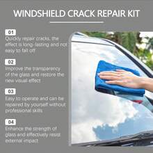 Windshield Crack Repair Fluid Kit Quick Fix Car Window Windscreen Scratch Repair Resin Glass Curing Glue Car Accessories - Windshield Crack Repair Fluid Kit - View 4