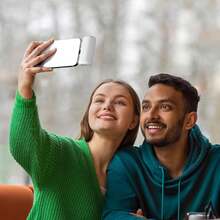 Portable Charger With 2-In-1 Interface, 5000mAh Mini Power Bank, Suitable For Various Electronic Devices, Black, Ideal For Summer Outdoor Travel/Camping And Emergency Backup, A Power Gift For Family, Friends, And Outdoor Birthdays... - trắng - Xem 6