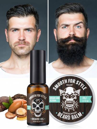 檀香胡须护理精华液和胡须膏，强韧并抚平胡须，打造浓密强韧的外观；蕴含摩洛哥坚果油的胡须霜，为面部毛发提供清爽不油腻的保湿；男士胡须油和胡须蜡