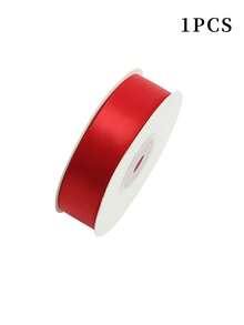 18m/Roll 2cm High Density Polyester Ribbon, Wedding Bouquet Packaging Ribbon, Handmade Gift Packaging Woven Ribbon, Party Decoration Satin Ribbon - Multicolor - View 16