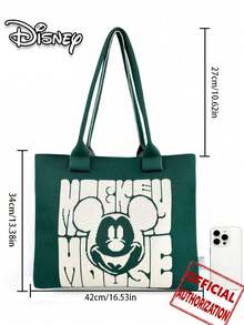 Disney [] Cartoon IP  One Shoulder Bag, Portable Shopping Tote, Travel Beach Bag, Suitable For Daily Commute - Nhiều màu - Xem 5