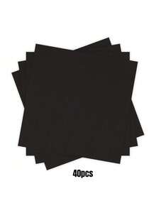 20pcs/Set, 40pcs/Set, 60pcs/Set Thick & Soft Absorbent Dark Green Solid Color Party Napkins, 2-Ply Soft Paper Napkins, 33cm*33cm When Unfolded, Suitable For: Wedding, Tea Party, Birthday Party Decorations, Party Decorations, Party Supplies, Holiday Decorations, Holiday Supplies - Dark Green - View 26