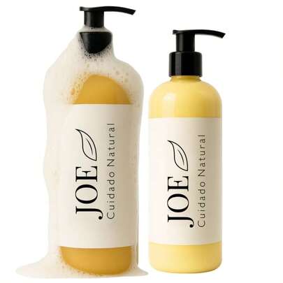 Kit De Miel Joe Cuidado Natural , Nutre , Hidrata , Brinda Brillo Y Suavidad , Sin Sales , Formula Natural , Hidratación Profunda , Sin Sulfatos Y Parabenos , Shampoo Y Acondicionador De Miel , Ideal Para Todo Tipo De Cabello