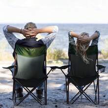 Ghế câu cá gấp gọn, ghế du lịch, ghế cắm trại, ghế câu cá, ghế có bọc, ghế Moro, ghế câu cá ngoài trời gấp gọn, ghế thoải mái, ghế cắm trại, ghế dã ngoại, ghế đốt lửa trại, ghế cho các chuyến đi chơi mùa hè, có thể điều chỉnh và gấp gọn, khung bền chắc, tải trọng tối đa 100kg, ghế khung màu đen. - Nhiều màu - Xem 7