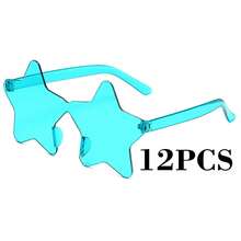 Bộ 1-12 chiếc ly thủy tinh hình ngôi sao năm cánh trong suốt, màu kẹo ngọt, thích hợp cho các bữa tiệc, hồ bơi, tiệc bãi biển, tiệc sinh nhật, lễ hội và các sự kiện vui chơi khác cũng như làm quà tặng trong các bữa tiệc. - Nhiều màu - Xem 31