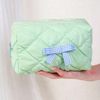 Minimalist Cosmetic Bag, Large Capacity Portable Coin Purse, Travel Earphone & Lipstick Storage Pouch, Desktop Organizer Bag