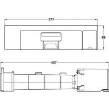 Sweepov Kitchen Plinth Intergrated Vuum, Slimline Version, Stainless Steel - Multicolor - View 2