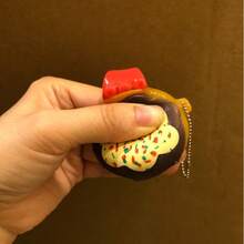 2026新款章鱼球慢回弹玩具 - 解压挤压玩具，新奇减压小玩意，送朋友的礼物，收藏品，节日，生日礼物 - 彩色 - 查看 2