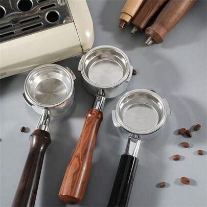 1个通用咖啡机木柄，咖啡机木柄替换套件，咖啡机手柄