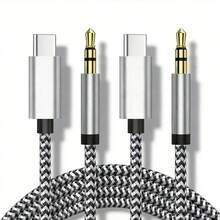 1-2pcs 3.5mm Auxiliary Audio Earphone Jack Adapter Compatible With IPhone 17 Pro Max/17 Pro/17 Plus/17/16/15, IPad, S25/S24/S23/S22/S21 Ultra Plus, Series Earphone Jack Adapter - Multicolor - View 1