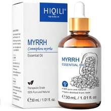 HIQILI 没药精油，100% 纯天然优质没药油，适合滋养和焕活肌肤，可用于香薰机、加湿器、手工皂和蜡烛 - 100毫升旅行装没药精油 / 30毫升滴管装没药精油 / 10毫升没药精油 - Myrrh - 查看 8